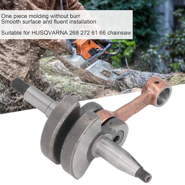Vevaxel i legeringstål #503613371 Ersättning för HUSQVARNA 268 272 61 66 Motorsågdelar