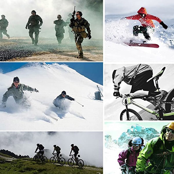 Tyk Ski Ansigtsvarmer Vinter Udendørs Snowboard Vindtæt Koldt Vejr Ski Ansigt Motorcykel Ansigtsvarmer