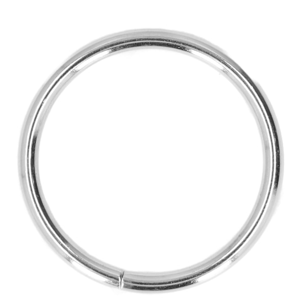 20 st Metallringar Hållbara Järn Cirkel O Spännen Ringar för DIY Bälte Handväska Spänne Hårdvara Kläder Dekoration