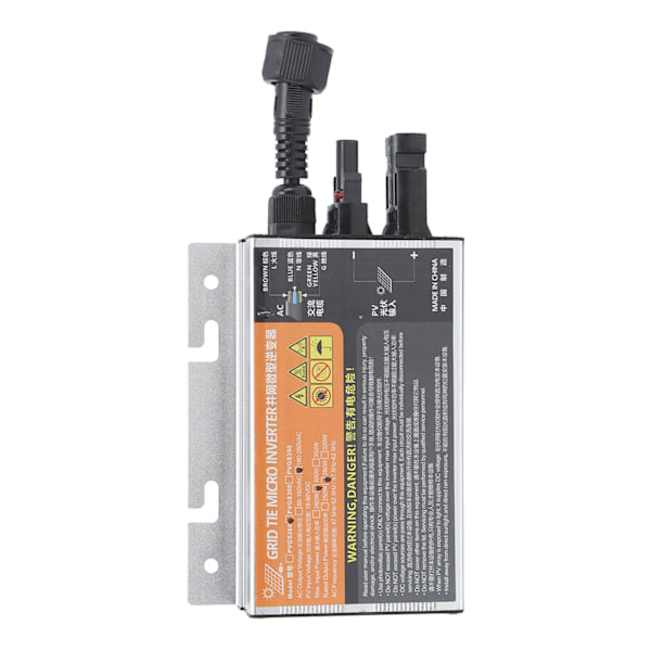 300W Sinus Inverter 3-Fase Strømsystemer Fotovoltaisk Mikro-nett Tilkoblet Inverter Temperatur- og Øy-beskyttelse AC 220V