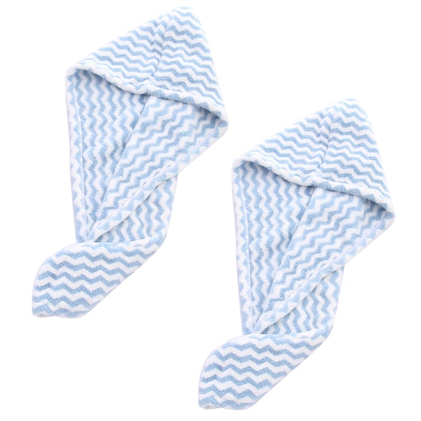 Hårhandduk Wrap för Kvinnor och Män 2-pack Badrumstillbehör