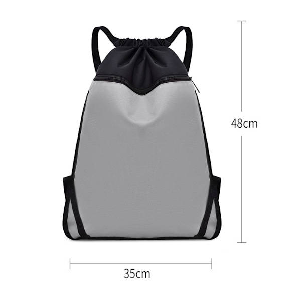 Trækordsrygsæk Gym Taske Sackpack Snørepose Pakke Tasker