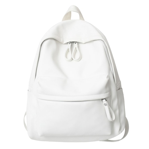 Lätt Casual Unisex Ryggsäck för Skola Enfärgad Bokväska