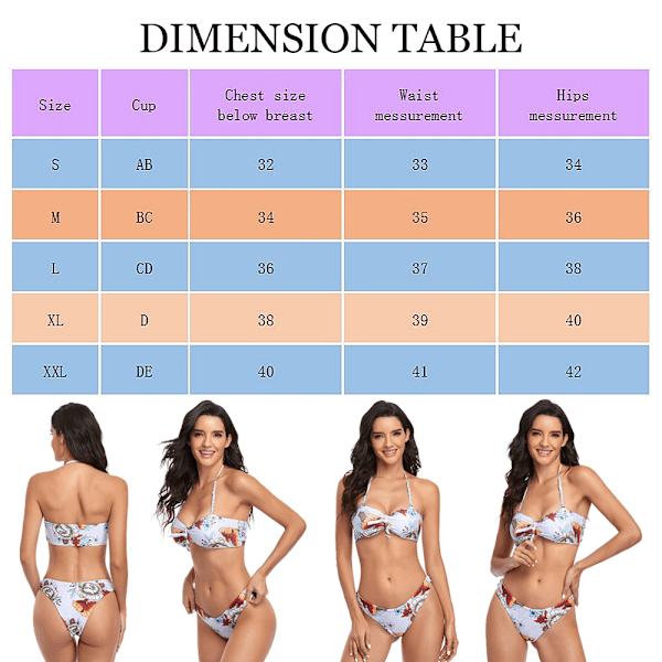 Modebhå sexig rem baddräkt hög elastisk delad baddräkt ny bikini