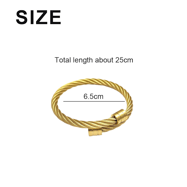 Mode Smycken Kabeltråd Retro Antik Armband Elegant Vacker