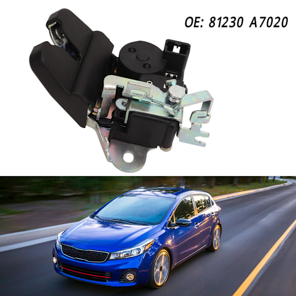 Bagagerumslå Actuator Glat Drift 81230 A7020 Udskiftning til Kia Forte 2013 til 2018