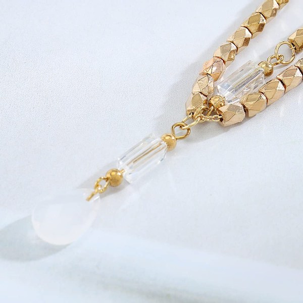 Muodin Retro Bohemian Crystal Diamond -riipuspanta Hiuksiin Pääpanta Hiusten Tarvikkeet