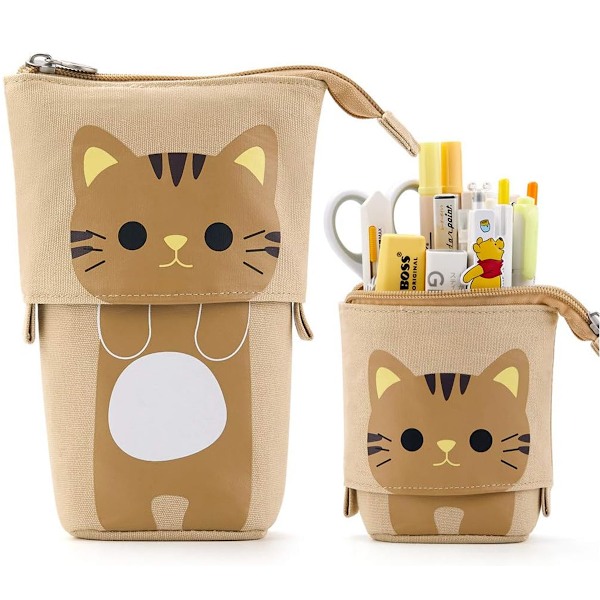 Stor Kapacitet Blyantstift Etui Box Organizer Stor Opbevaring til Bullet Journal