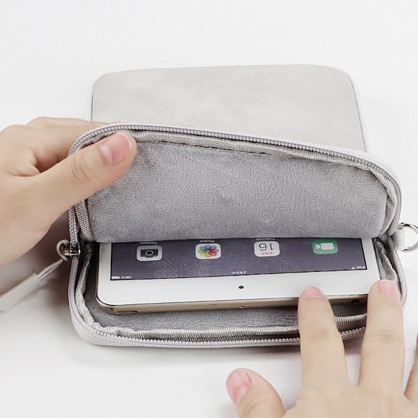 Tabletfodral för 9,7-10 tum iPad / surfplatta, skyddsväska, smart tangentbord, inre mått 26,5*21*2cm