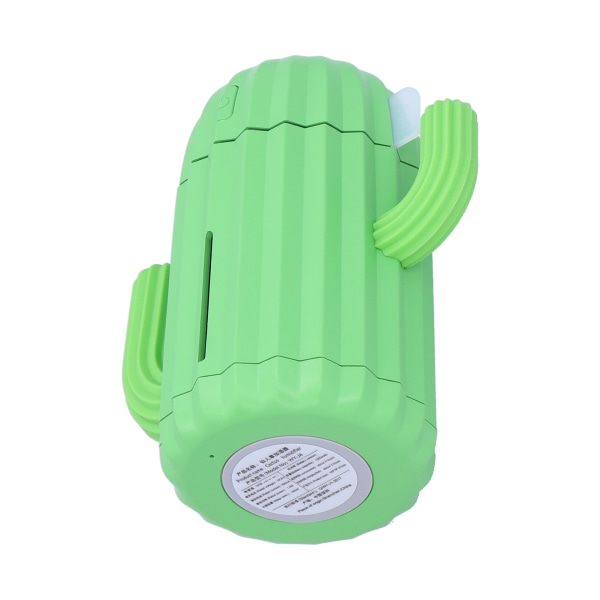 Grön mini luftfuktare med LED-ljus Desktop USB -driven