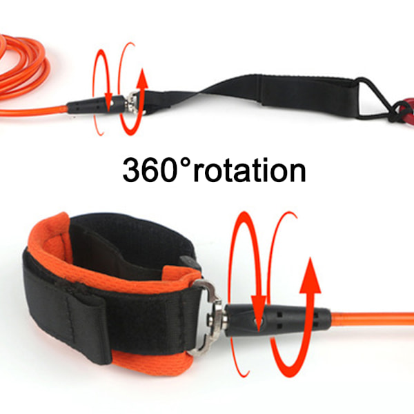 Surfbræt Leash Premium Surf Leash SUP Benreb Lige til Alle Typer af Surfbrætter