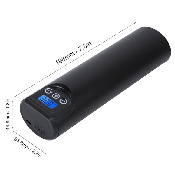 Elektrisk Luftpump Inflator Högtrycks Mini Bärbar Cykel Motorcykel Bil Inflator