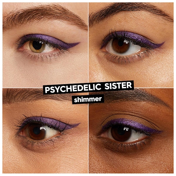 Vattentät Eyelinerpenna - Smudge-Proof - Långvarig, Krämig & Blendbar Formel - Spetsbar Spets