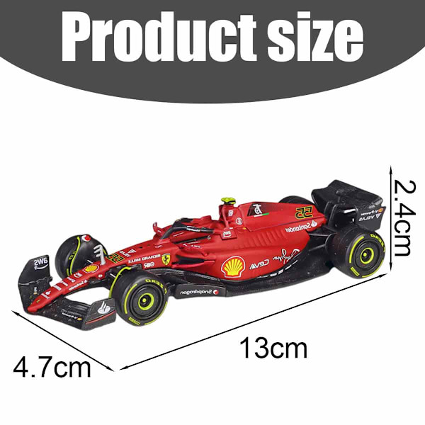 Bimeko Formula-auton malli lafali F1 LAFHA Kilpa-auton malli 1:43 formula-seosmalliauto heiluri