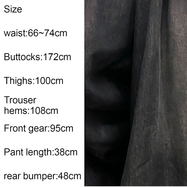 Dame Baggy Wide Leg Jeans Plus Size Jeans Løse Denim Bukser med Dybe Lommer