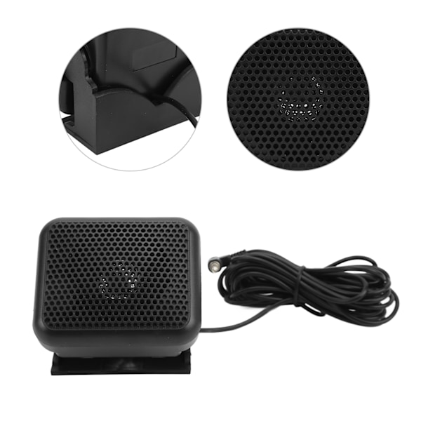 Universal Bil Mini Ekstern Højttaler To-vejs Radio Højttaler Udskiftning til YAESU FT‑7800R FT‑7900R FT‑8800R FT‑8900R