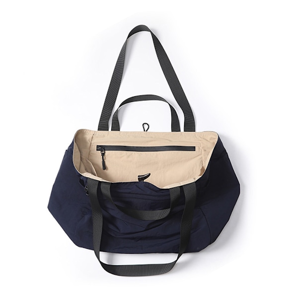 Stor Tote Bag for Kvinner Arbeid Reise - Foldbar Lett Utility Skulderbag
