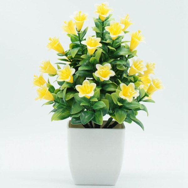 Konstgjord krukväxt Dekor Simulering Bonsai blomkruka för