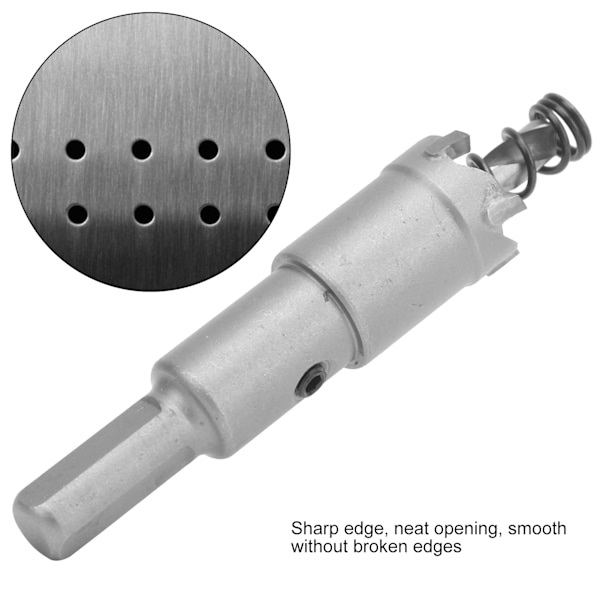2-pack Karbidhålssågset för metalltjocka plattor Industritillbehör φ17mm