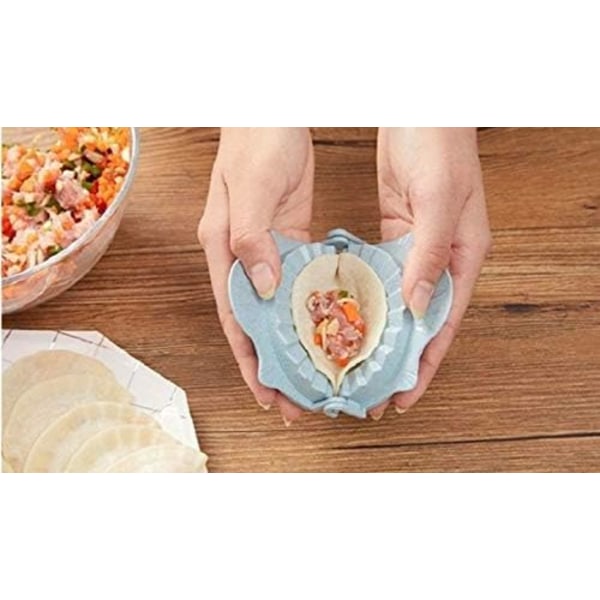 Dumpling Maker – Set med form och sked – Multipurpose Dumpling Press för Ravioli, Empanadas, , Pajer, Pierogi – Degpress för