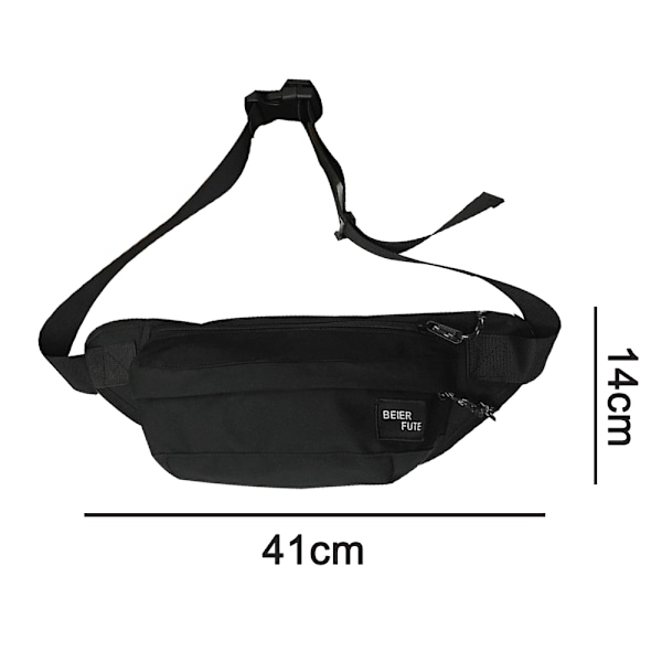 Messenger Bag Väska Väska Ins Tide Ryggsäck Midjeväska Axelväska Kvinna Pojke Axelväska Bröstväska