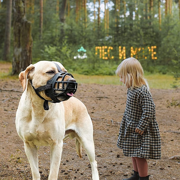 Hundemundkurve, Hundemundkurv til små, mellemstore og store hunde, forhindrer tygning og bid