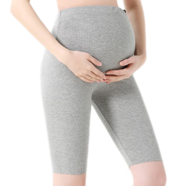 Mjuka gravidleggings med hög midja och fem fickor för kvinnor