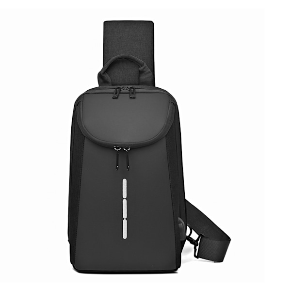 Slingväska, Herrbröstväska Axelväska Crossbody Sling Ryggsäck