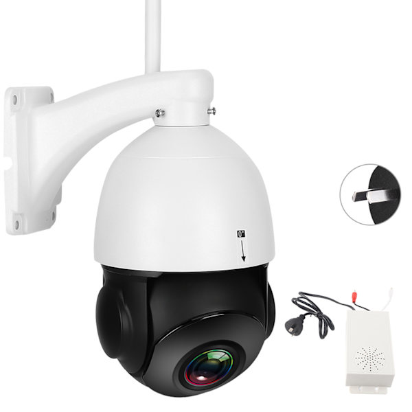 4,5 tum 1080P Vattentät Utomhus 30x Zoom WIFI PTZ Kamera för ONVIF 100-240VAU-kontakt