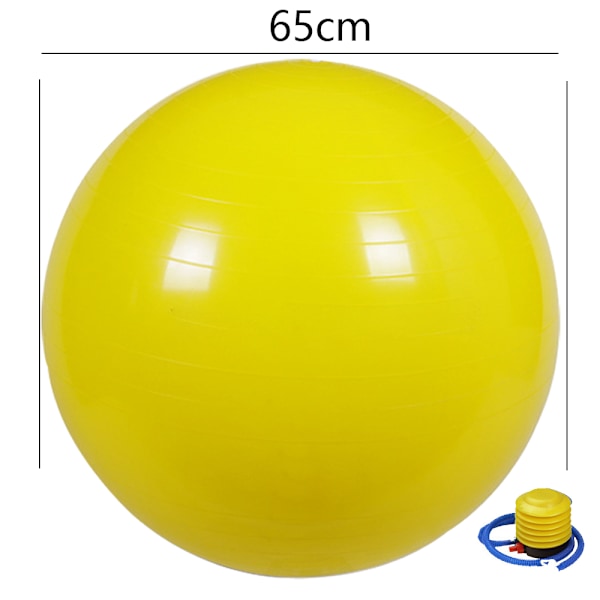 Träningsboll – Stabilitetsboll för Hem, Yoga, Gym, Fysioboll, Schweizisk Boll, Fysioterapi
