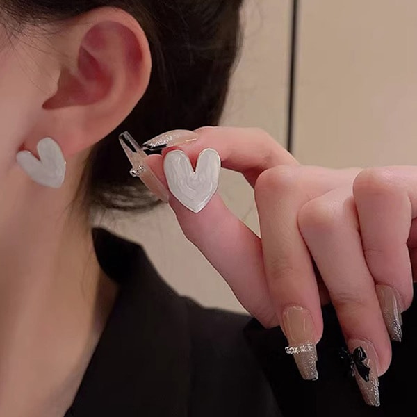 Ørepynt for jenter og kvinner, chunky hoops i flerpakning, ørepynt til bursdagsfestgaver