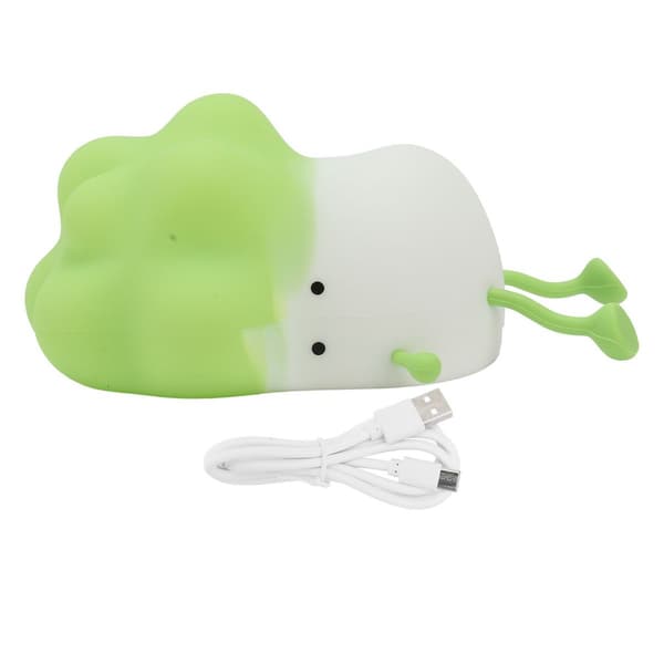 Cabbage Shaped Silicone Night Light, Cartoon Vegetable Mobile Phone KLB