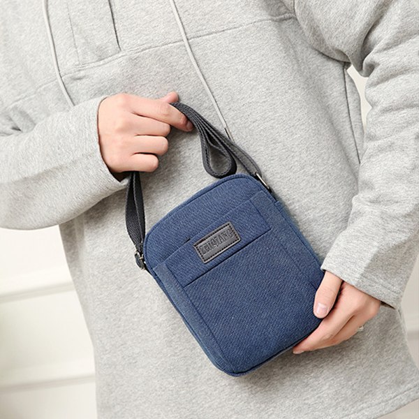Mode Crossbody Taske til Kvinder, Lille Letvægts med Justerbar Skulderrem