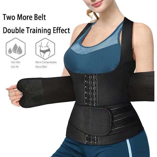 Neopren Sauna Sved Waist Trainer Korset Trimmer Vest til Kvinder Vægttab, Talje Cincher Shaper Slimmer