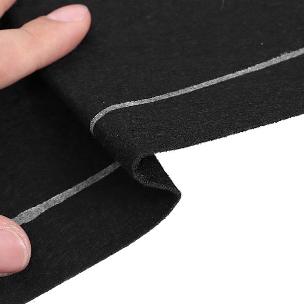 Pusselmatta Rullbar Förvaring Filtmatta Pusselfilt Svart