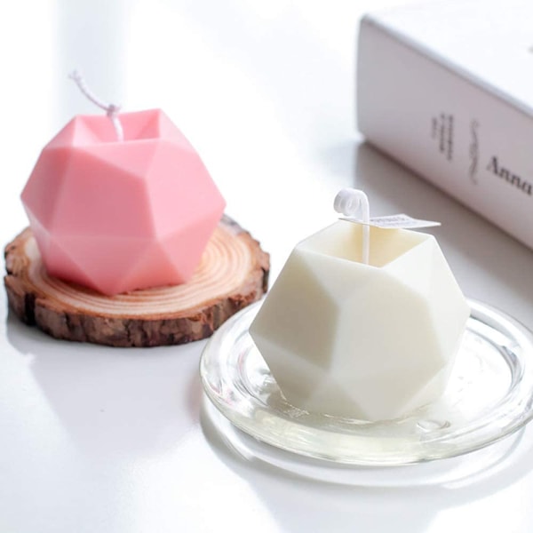 Silikonimuotti DIY-kynttilänvalmistukseen 3D-silikonimuotti Soija-vaha