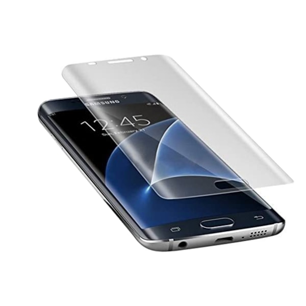 2st Samsung S7 Edge Heltäckande Skärmskydd l Plast Samsung S7 Edge Heltäckande