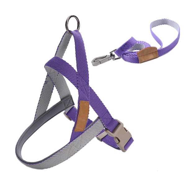 Hundevest med bryststropp for store hunder med gåseleie for golden retriever.