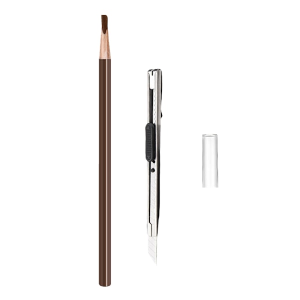 Brow & Eye Makers Øjenbrynformer & Eyeliner, Let Pencil Skab Varig Klar Vild Øjenbryn
