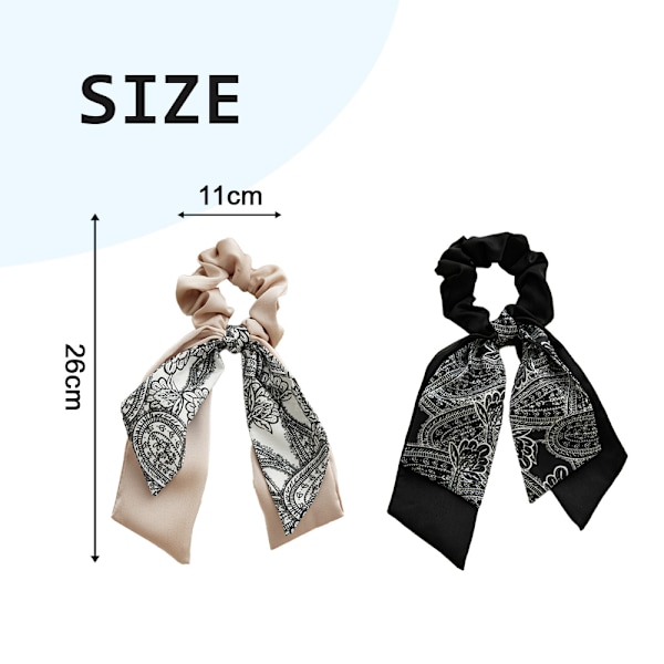 2 kpl solmusolmia hiuslenkkejä hiusnauhoja hiusnauhoja scrunchie poninhäntäpidikkeitä naisille ja tytöille