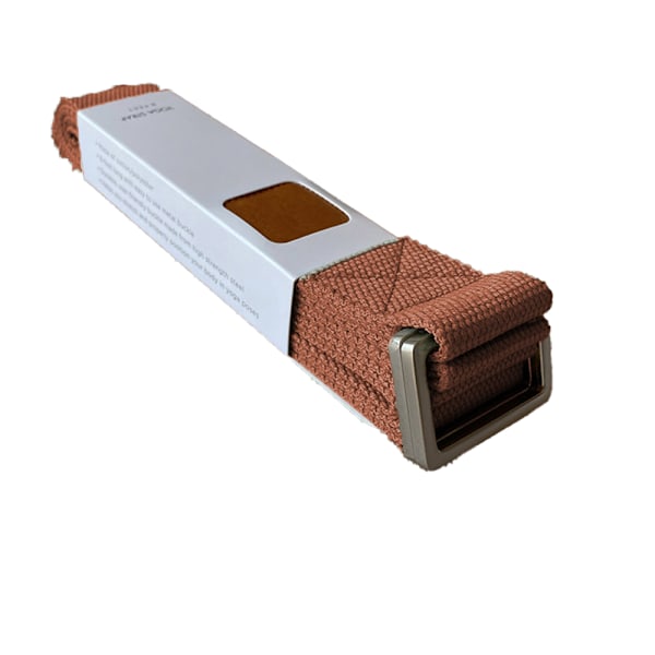 Unfold Yoga-stropp – Sterk, slitesterk bomullsvev med justerbar spenne for yoga