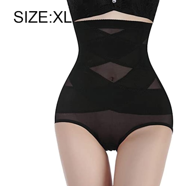 Formande Shapewear för Kvinnor med Högt Midja, Dubbel Magkontroll, Byxunderkläder, Midjetränare, Kroppsshapare