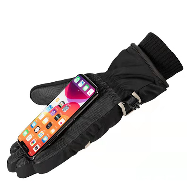 Vattentäta vinterhandskar | | pekskärmkompatibilitet Cordura-skal