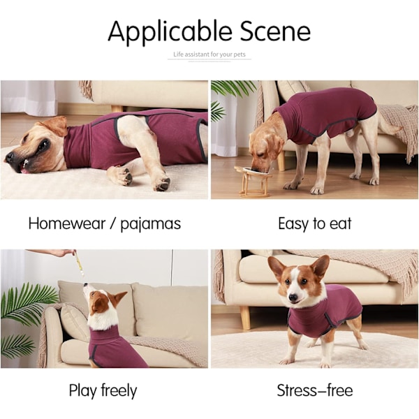 Hundegenser Varm Pullover Vest for Hunder Kaldt Værs Klær Hund Vintergenser Jakker for Hunder
