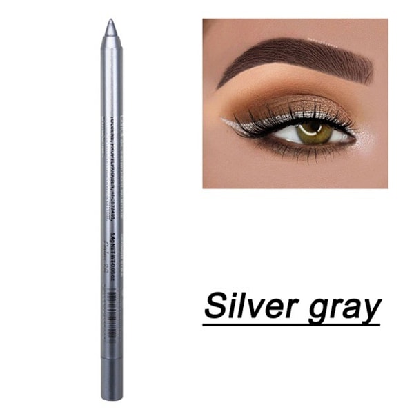 Vattentät Eyelinerpenna - Smudge-Proof - Långvarig, Krämig & Blendbar Formel - Spetsbar Spets
