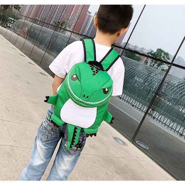 Barnryggsäck 3D Dinosaurie Ryggsäck För Pojkar Barnryggsäckar Barnförskola Liten Skolryggsäck Flickor Söt