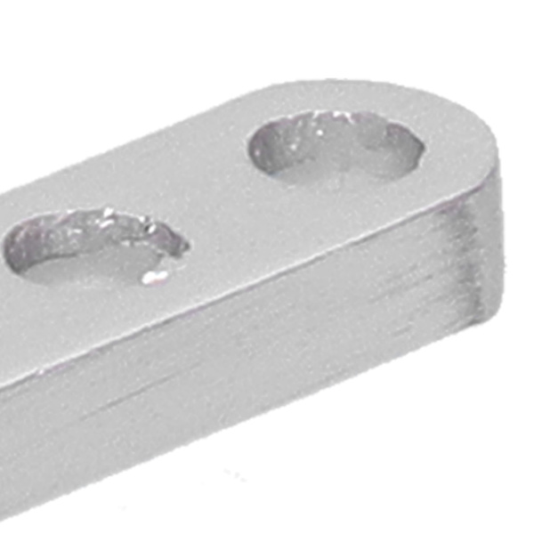 10 st Flat Straight Braces Fästning Aluminium 4 X 8mm Anslut Raka Konsoler för Robotteknik Utrustning 3102-0006-0048