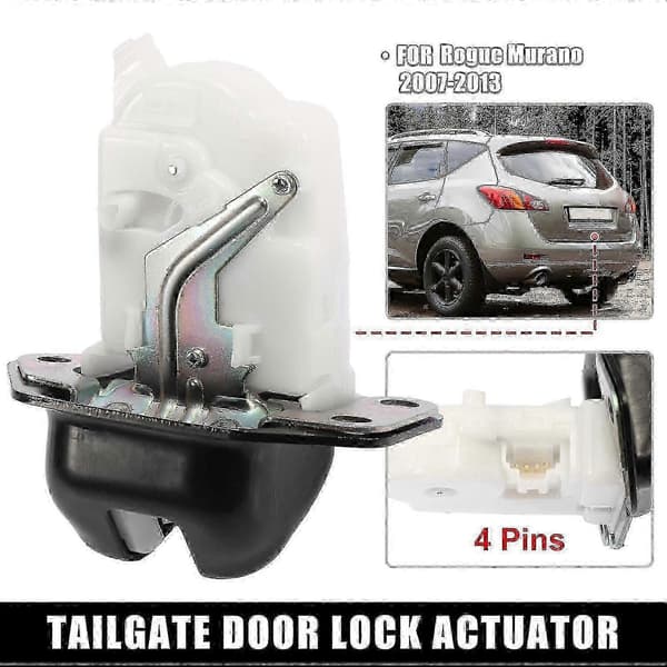 90502-CA00C 90502-EN00A Takaluukun lukon toimilaite Nissan Leaf Versa Rogue Mur - POP