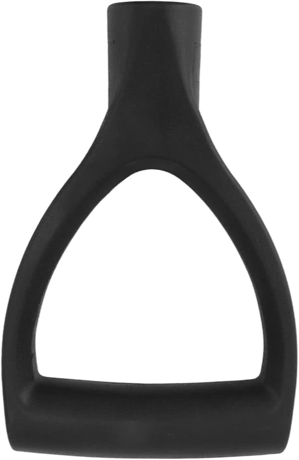Grip Handle Inner Diameter 32mm PVC Shovel Snow Shovel Replacement Handle Garden Tool for Shovel Snow Scoop Digging Power Tool (Black)