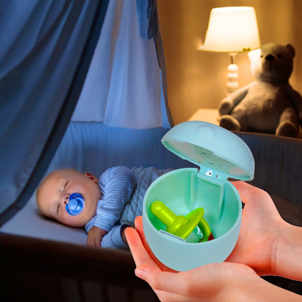 Portabel UV-ljussterilisator, Mini UV-C Sanitizerlåda för napp och mer, USB-uppladdningsbar